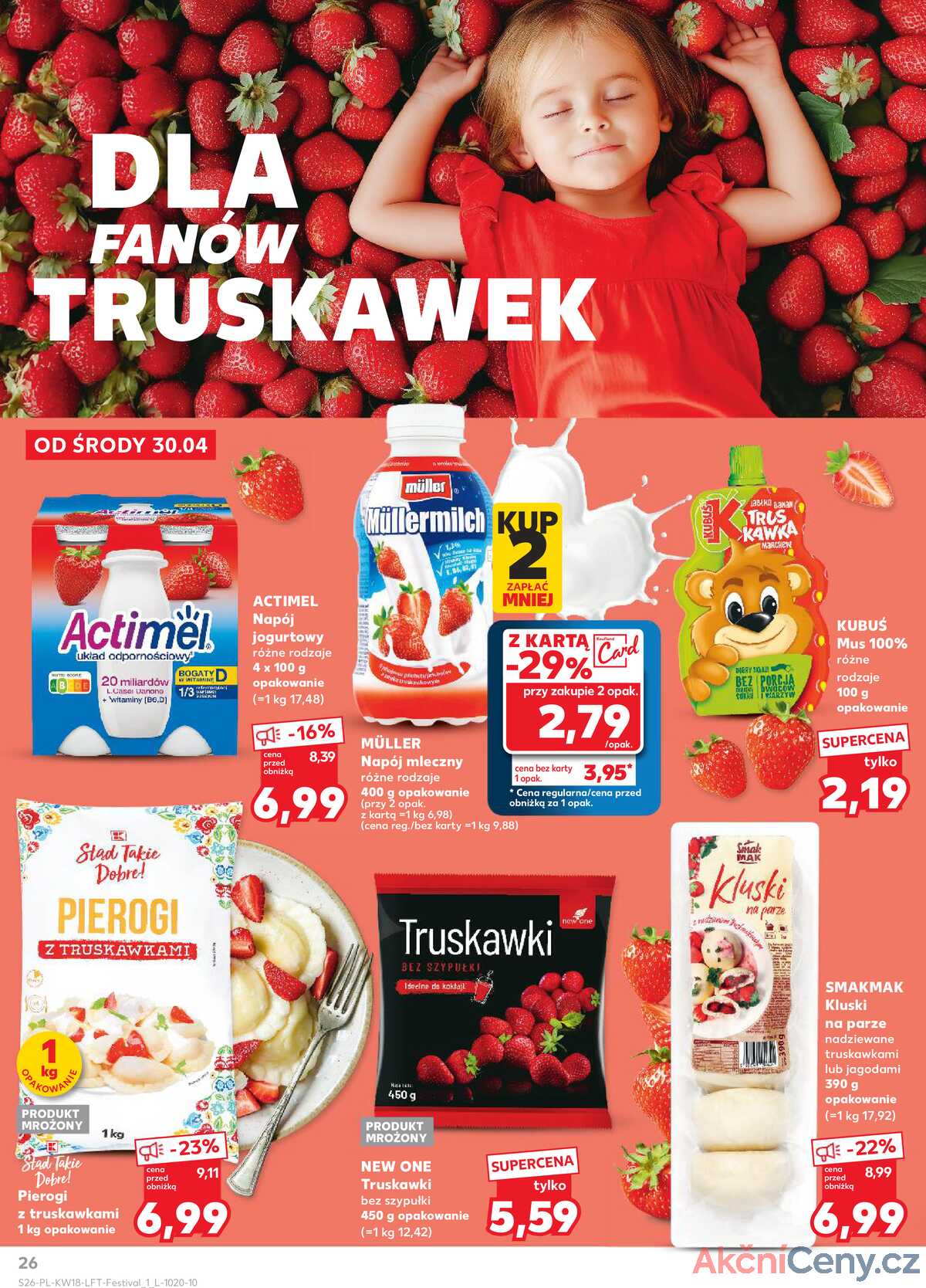 Leták Kaufland Polsko 30.4.-7.5.2025 - Noviny týdne strana 26