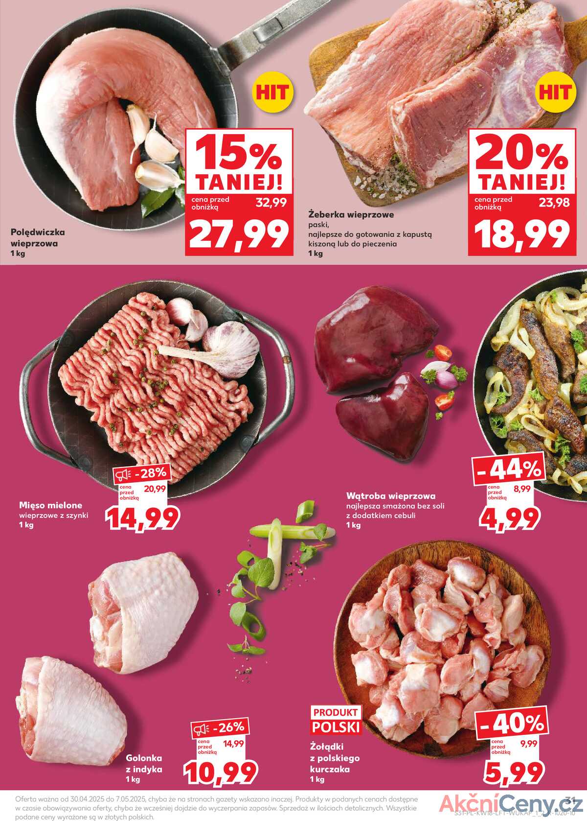 Leták Kaufland Polsko 30.4.-7.5.2025 - Noviny týdne strana 31