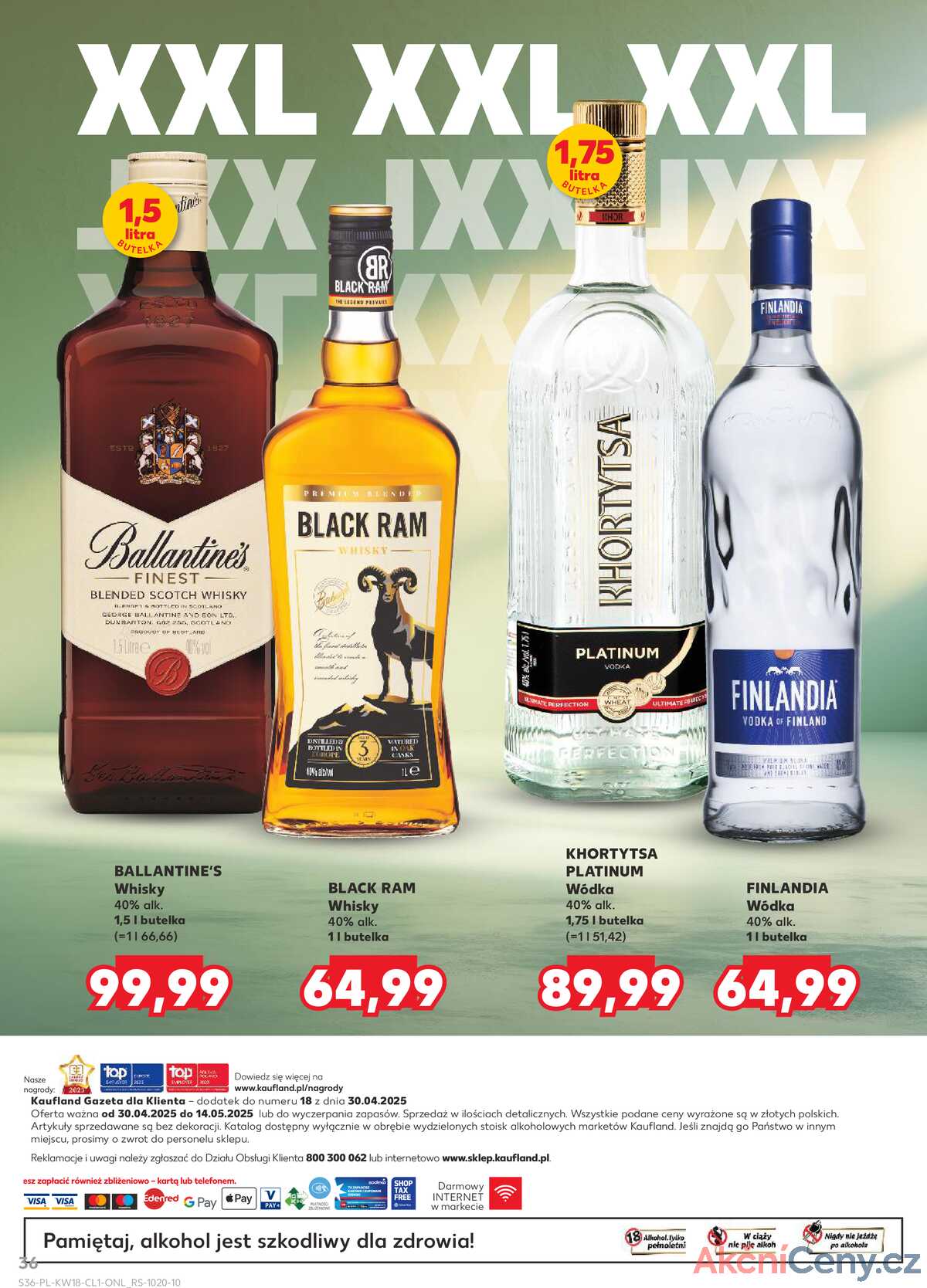 Leták Kaufland Polsko 30.4.-14.5.2025 - Bar Kaufland strana 36