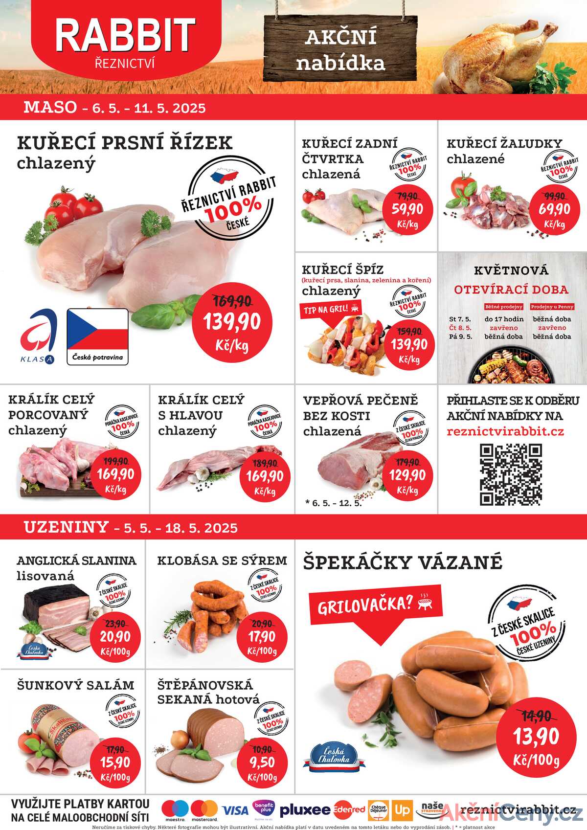 RABBIT řeznictví od 5.5. do 11.5.2025 strana 1