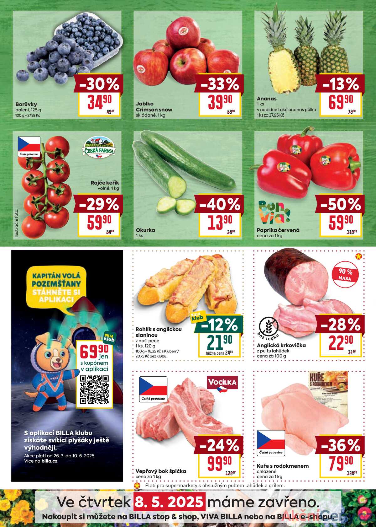 Billa malý leták od 5.5. do 13.5.2025 strana 2