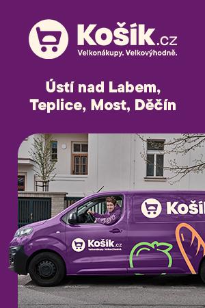 Košík.cz Ústí nad Labem, Teplice, Most, Děčín a okolí - 30.4.2025