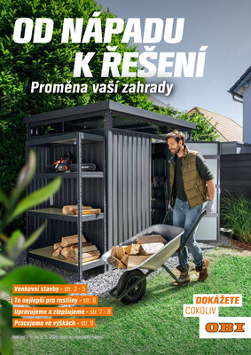 OBI Proměna vaší zahrady od 2.5. do 31.5.2025