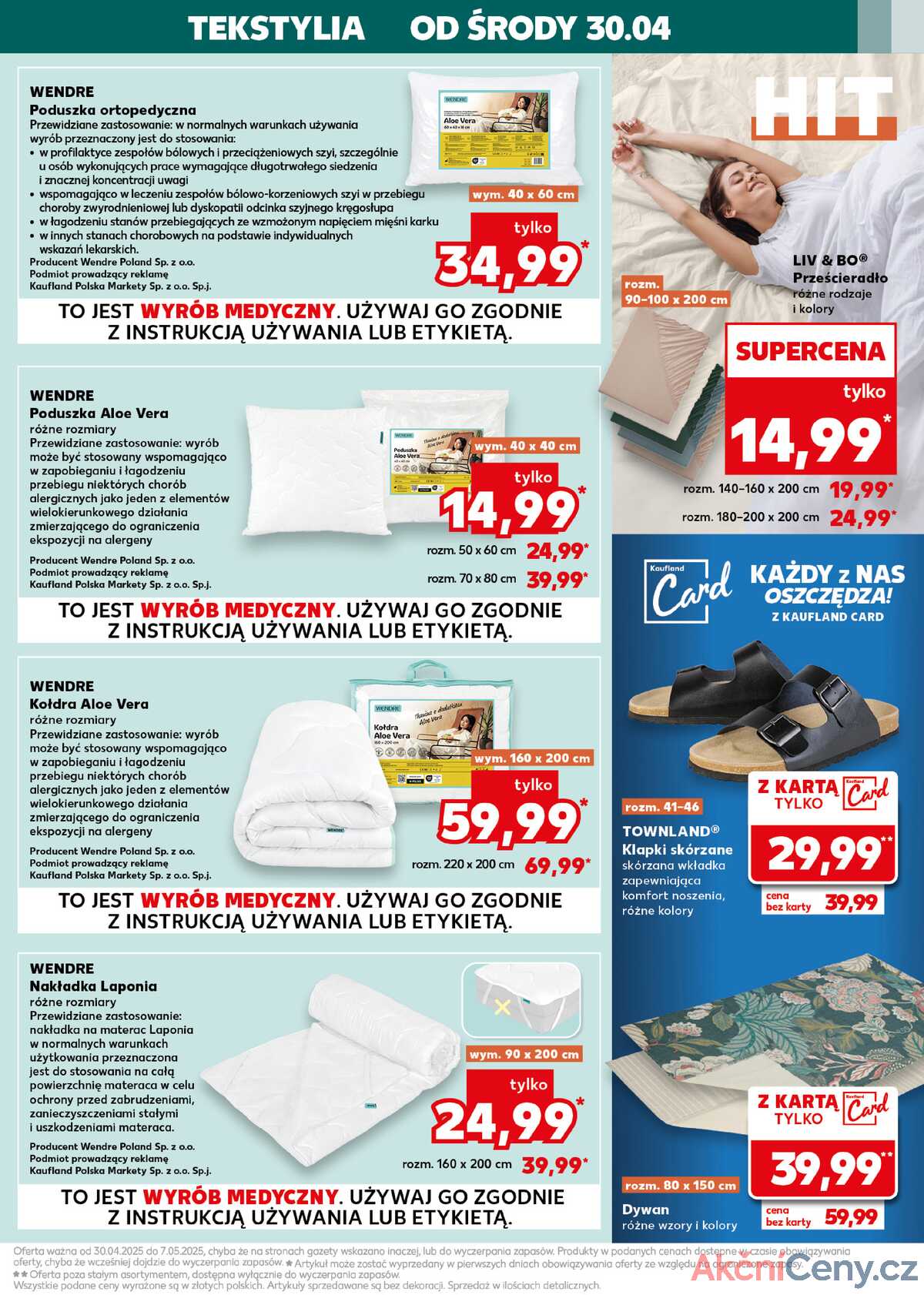 Leták Kaufland Polsko 30.4.-2.5.2025 strana 5