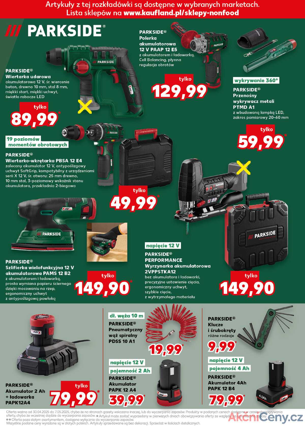 Leták Kaufland Polsko 30.4.-2.5.2025 strana 15