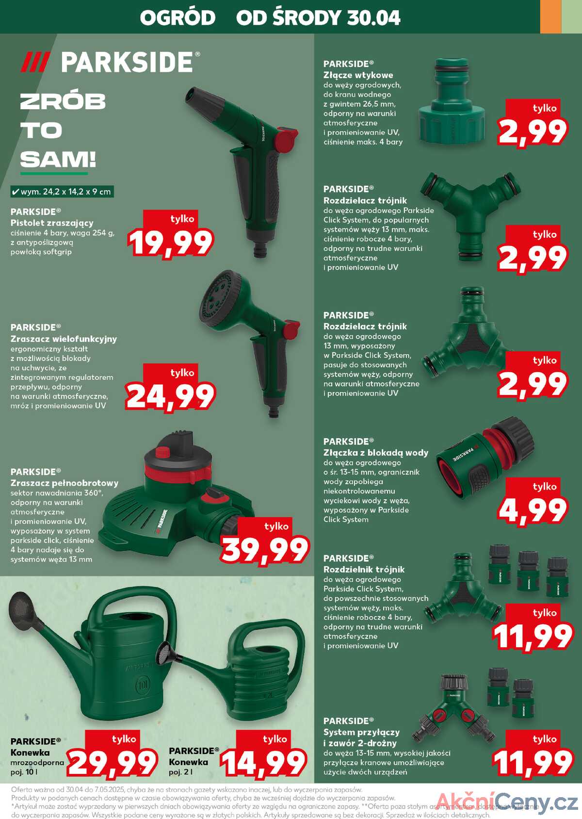 Leták Kaufland Polsko 30.4.-2.5.2025 strana 21