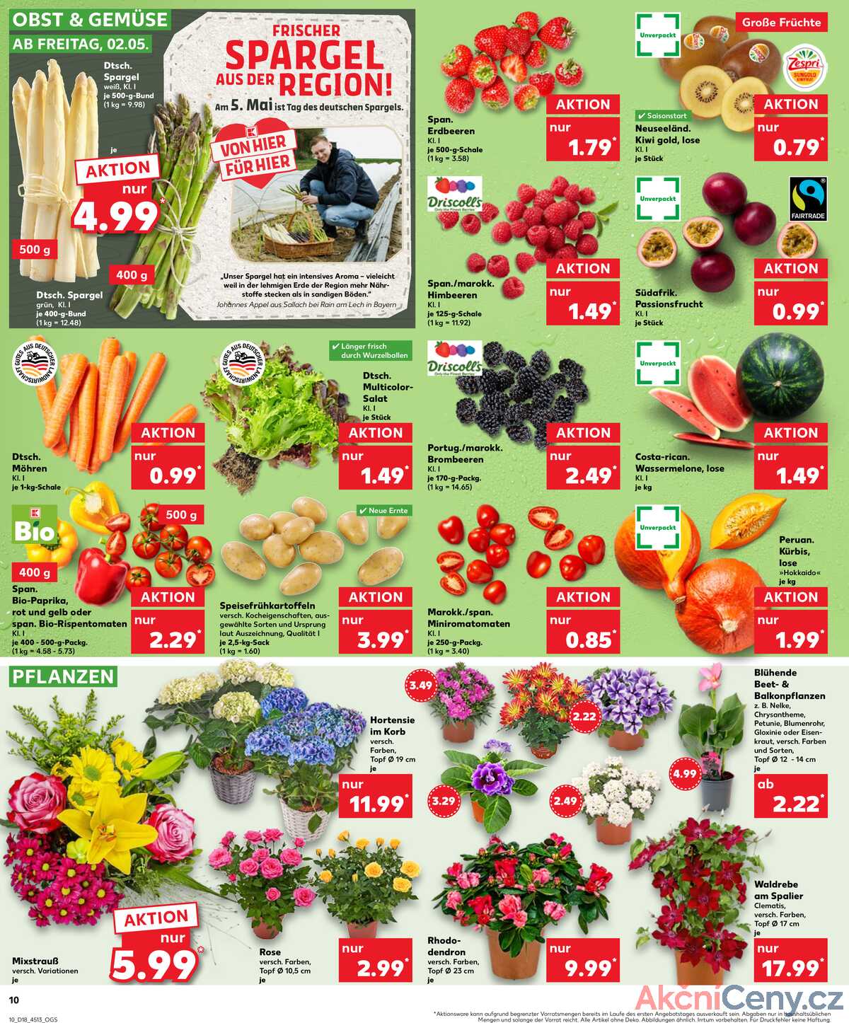 Leták Kaufland Německo 2.5.-7.5.2025 strana 10