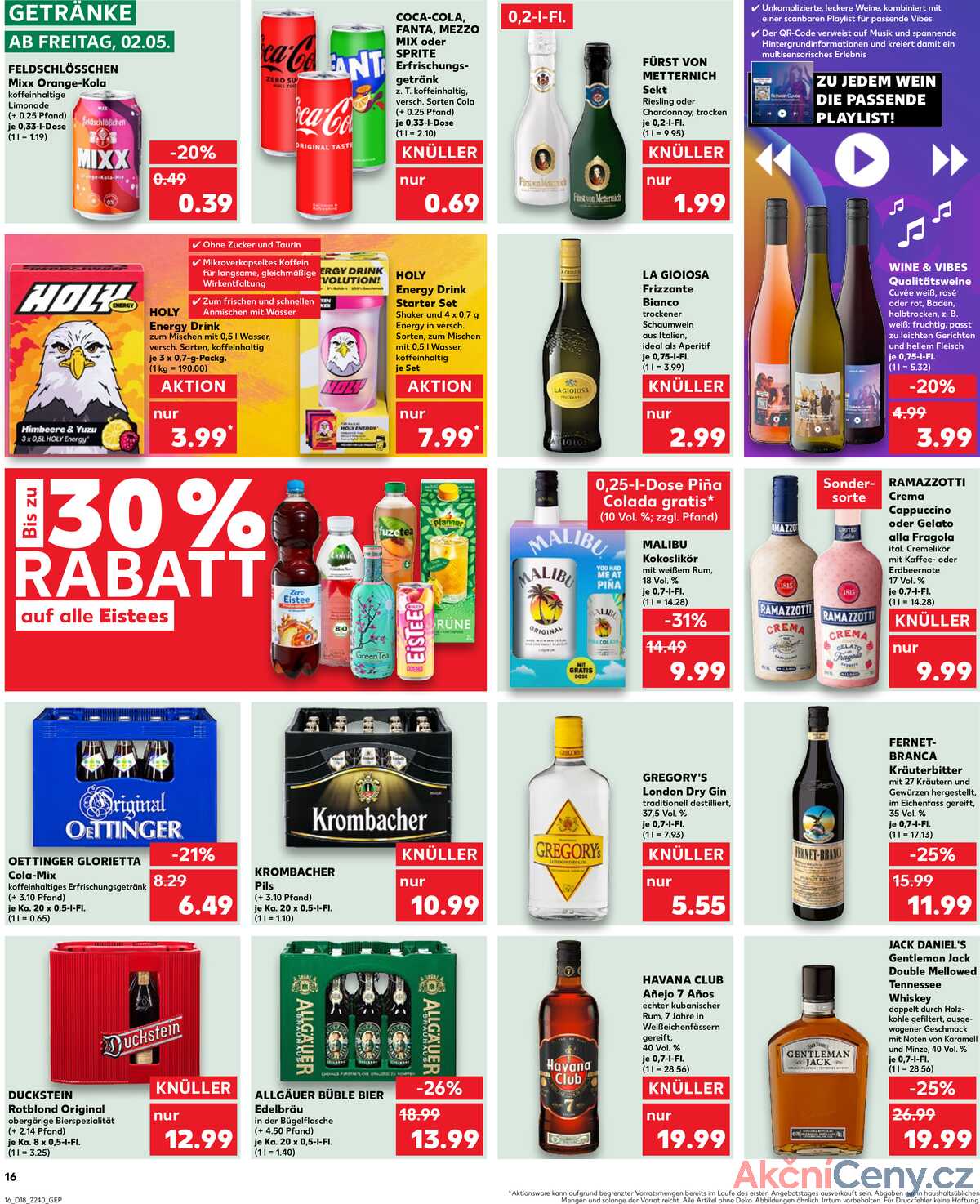 Leták Kaufland Německo 2.5.-7.5.2025 strana 16