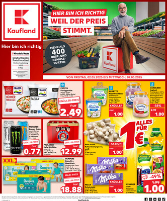 Leták Kaufland Německo 2.5.-7.5.2025