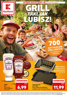Leták Kaufland Polsko 30.4.-7.5.2025