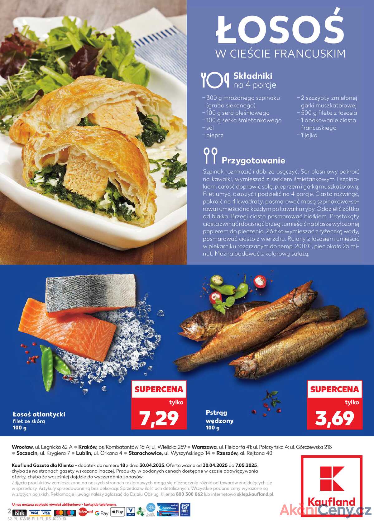 Leták Kaufland Polsko 30.4.-7.5.2025 strana 2