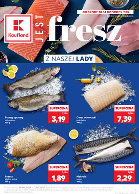 Leták Kaufland Polsko 30.4.-7.5.2025