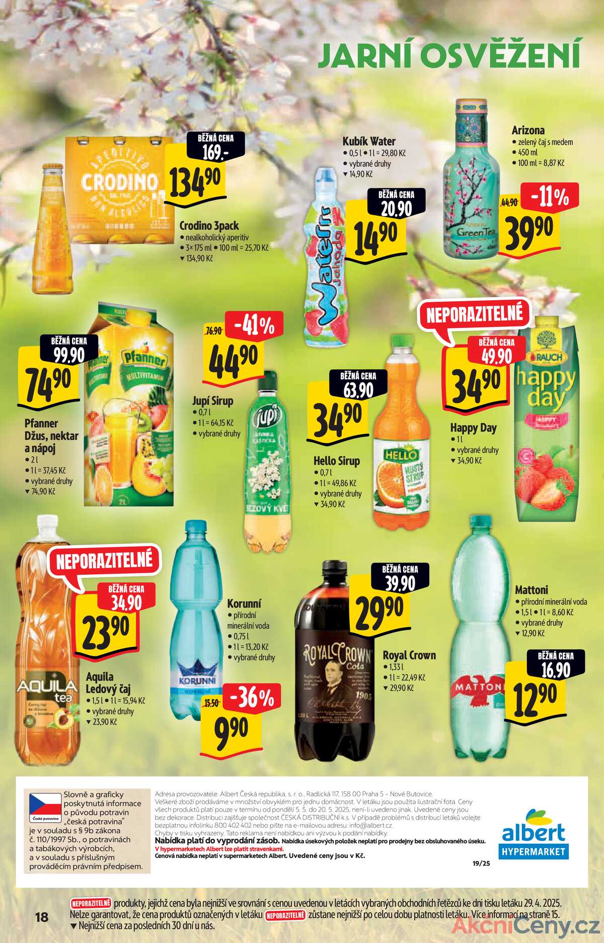 Albert  Hypermarket katalog Brand od 5.5. do 20.5.2025 strana 18