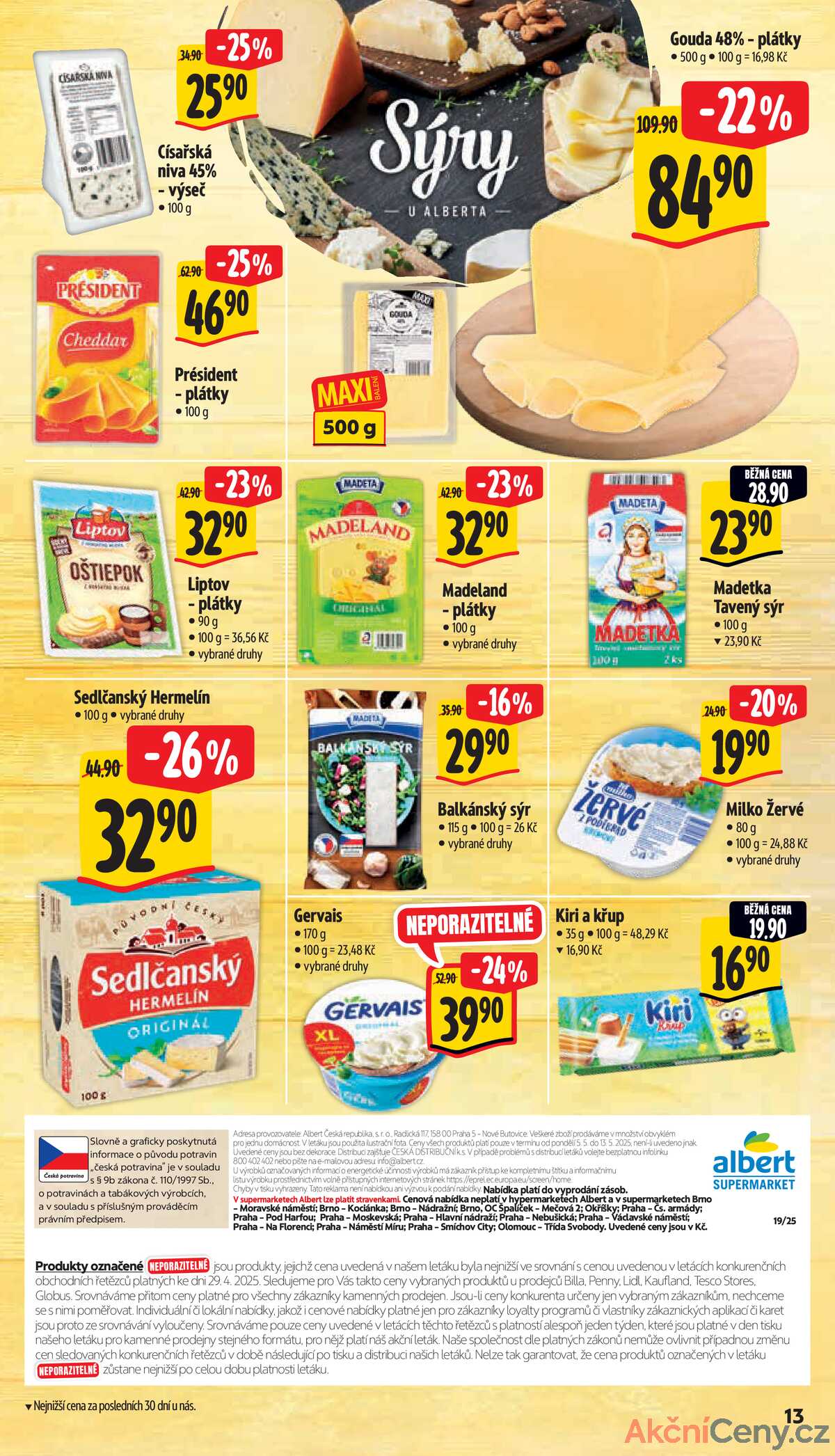 Albert Supermarket od 5.5. do 13.5.2025 strana 16