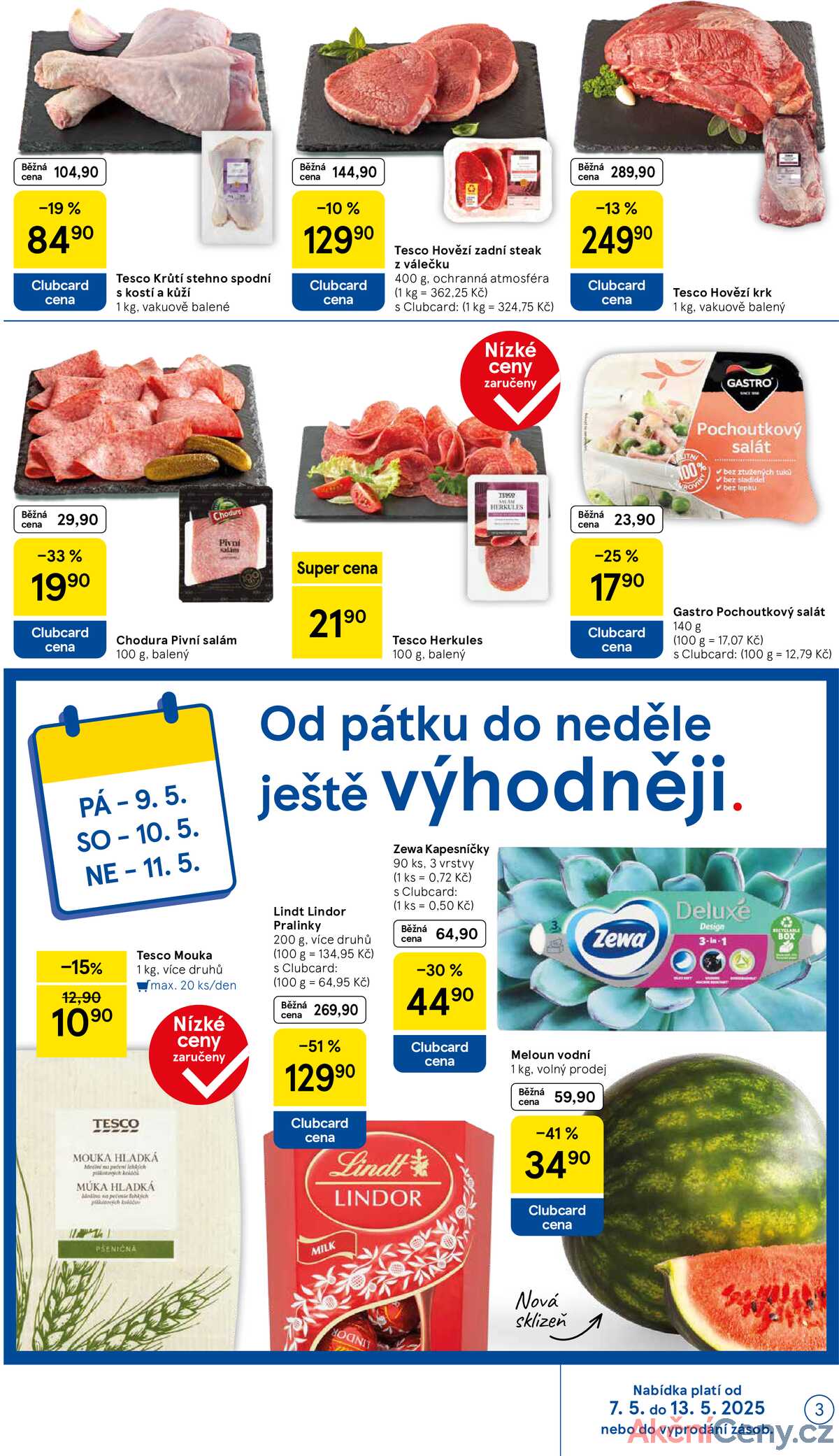 Tesco supermarkety od 7.5. do 13.5.2025 strana 3