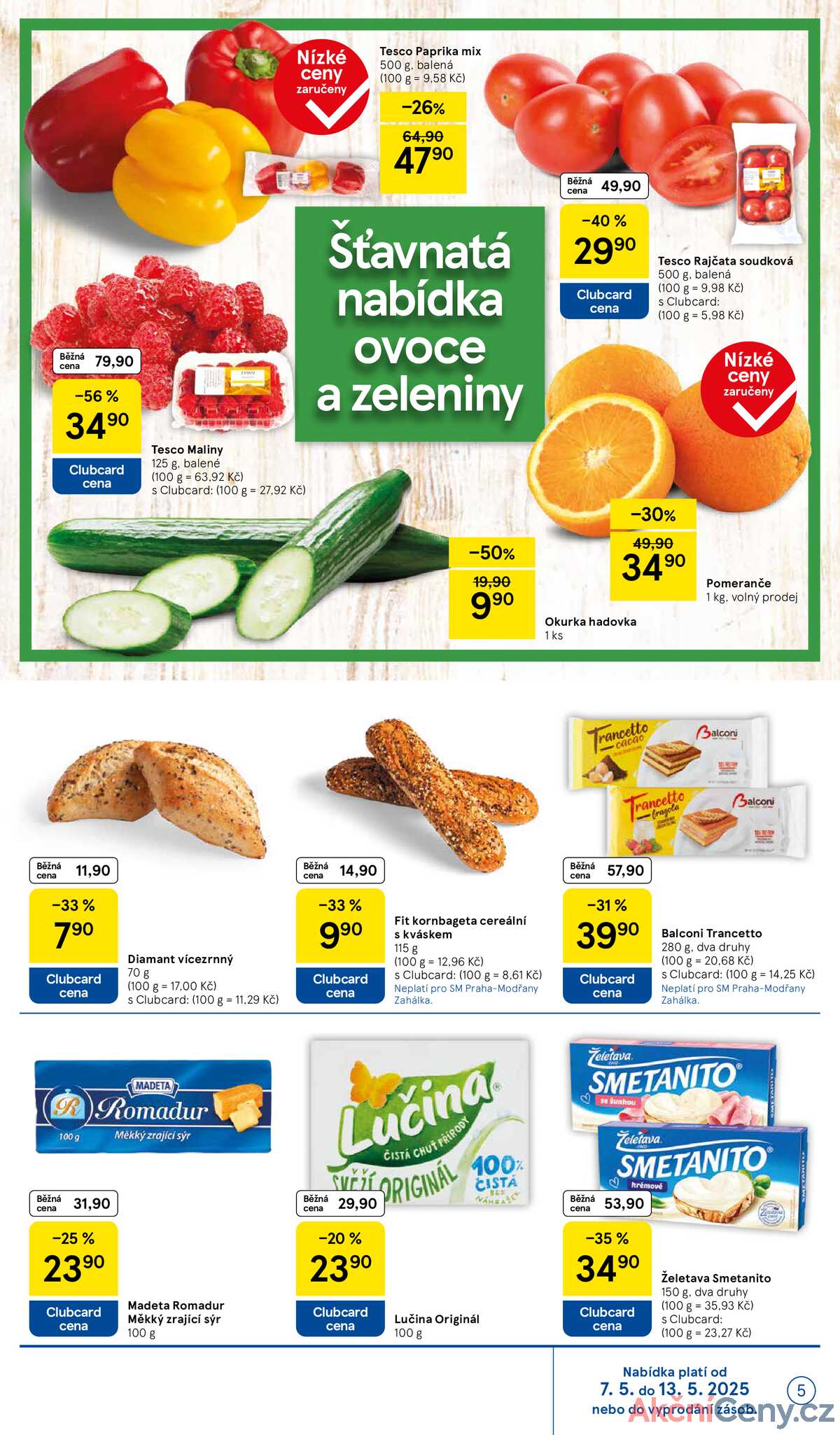 Tesco supermarkety od 7.5. do 13.5.2025 strana 5