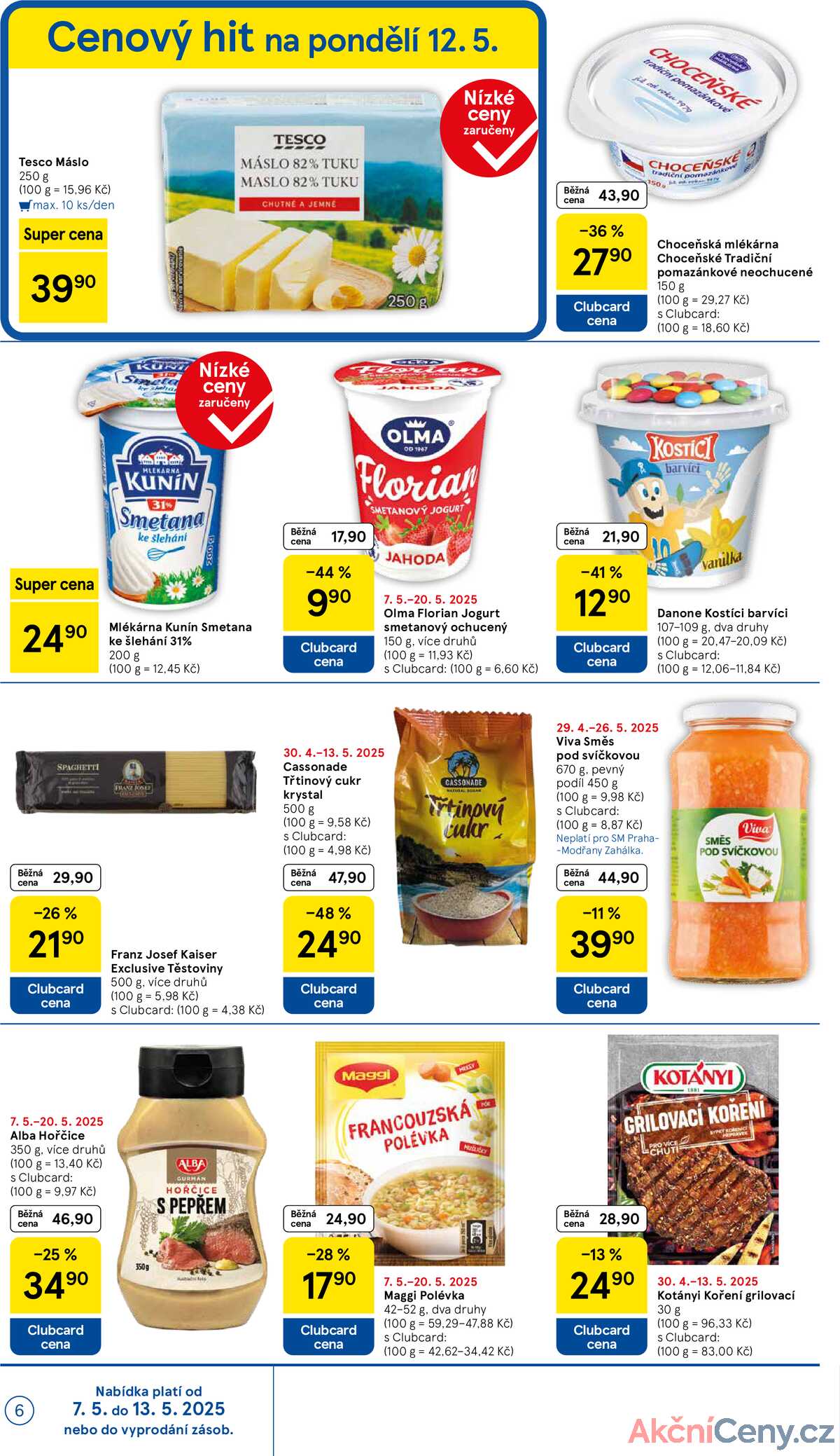 Tesco supermarkety od 7.5. do 13.5.2025 strana 6