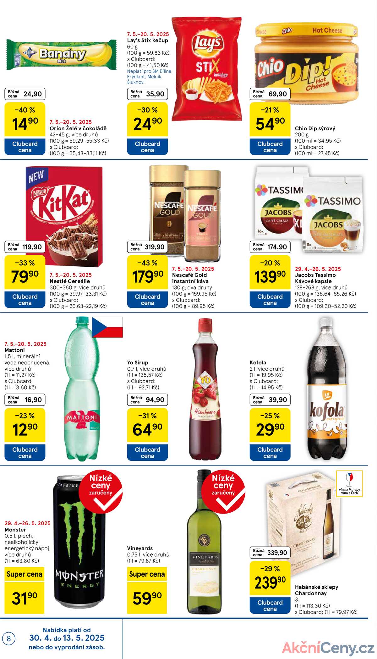 Tesco supermarkety od 7.5. do 13.5.2025 strana 8