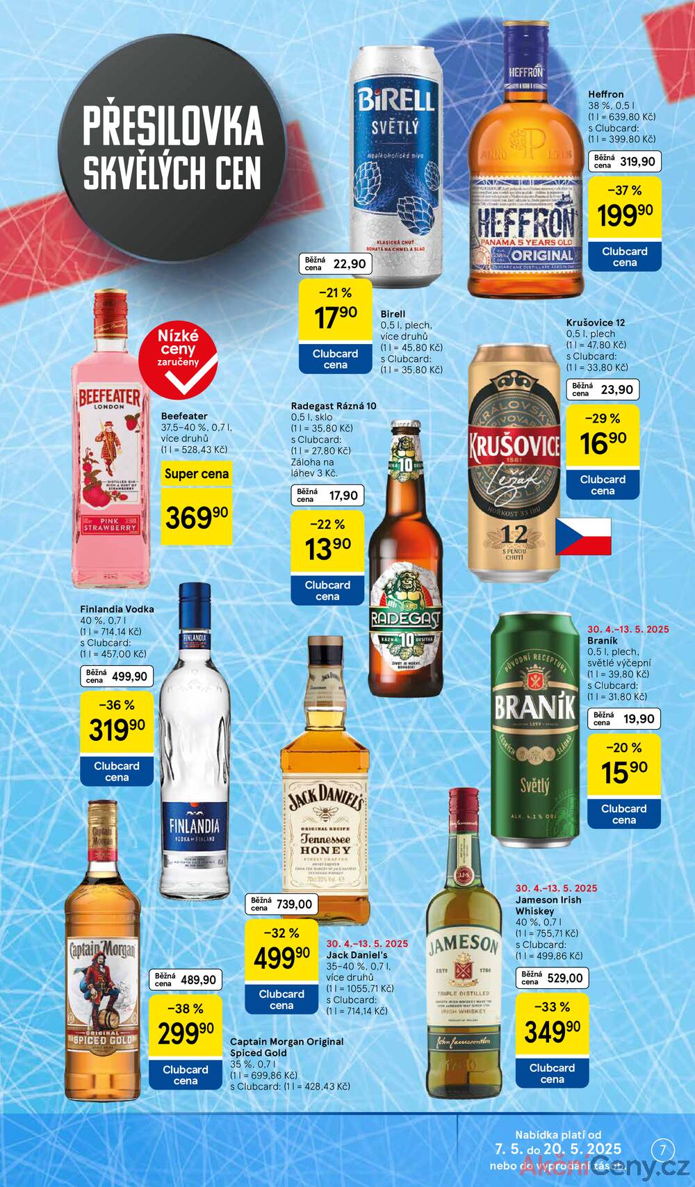 Leták Tesco - Tesco supermarkety od 7.5. do 13.5.2025 - strana 7 Leták Tesco - Tesco supermarkety od 7.5. do 13.5.2025 - strana 7
