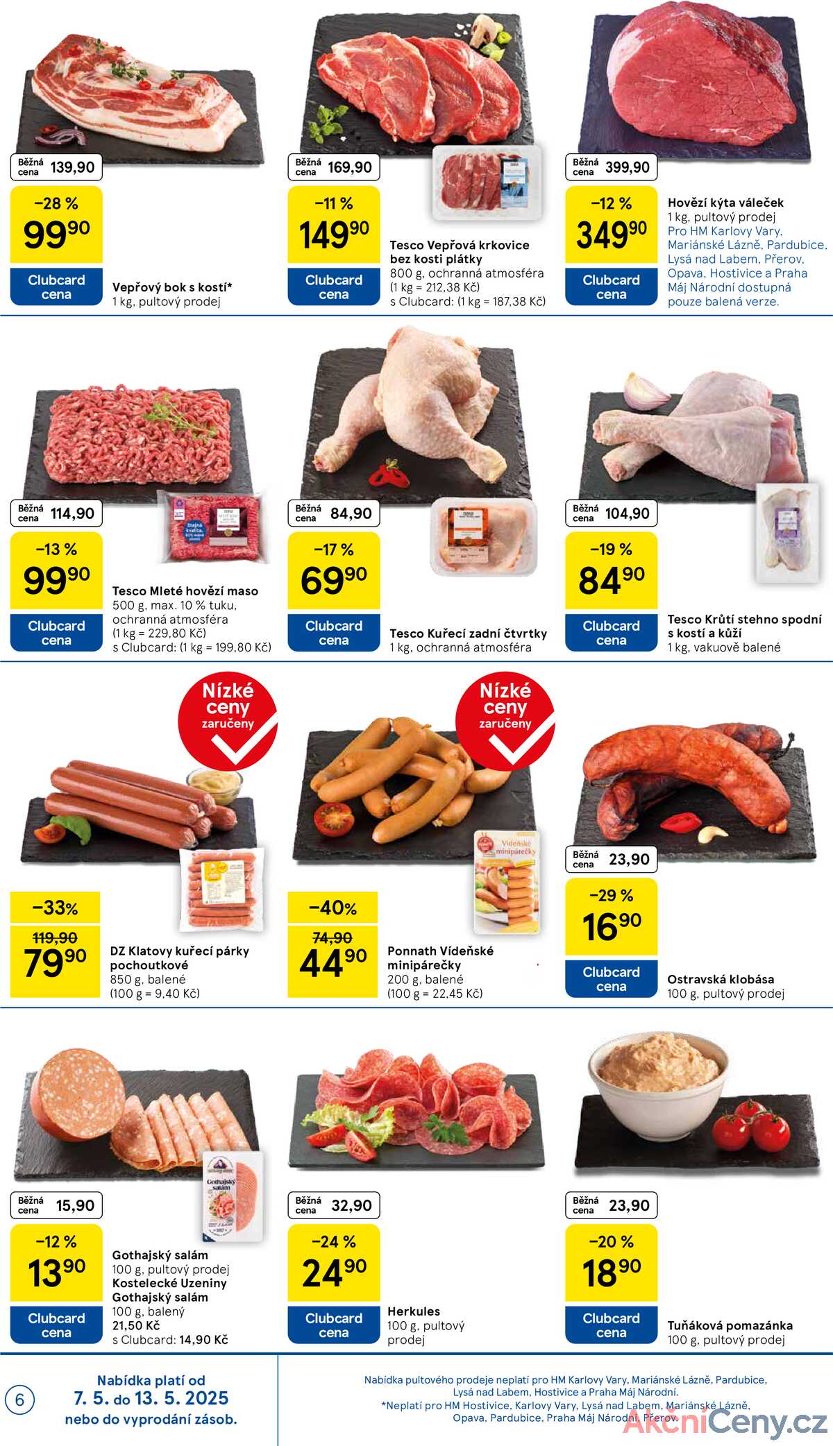 Tesco malé hypermarkety od 7.5. do 13.5.2025 strana 6