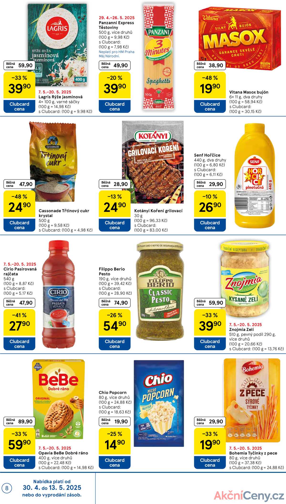 Tesco malé hypermarkety od 7.5. do 13.5.2025 strana 8