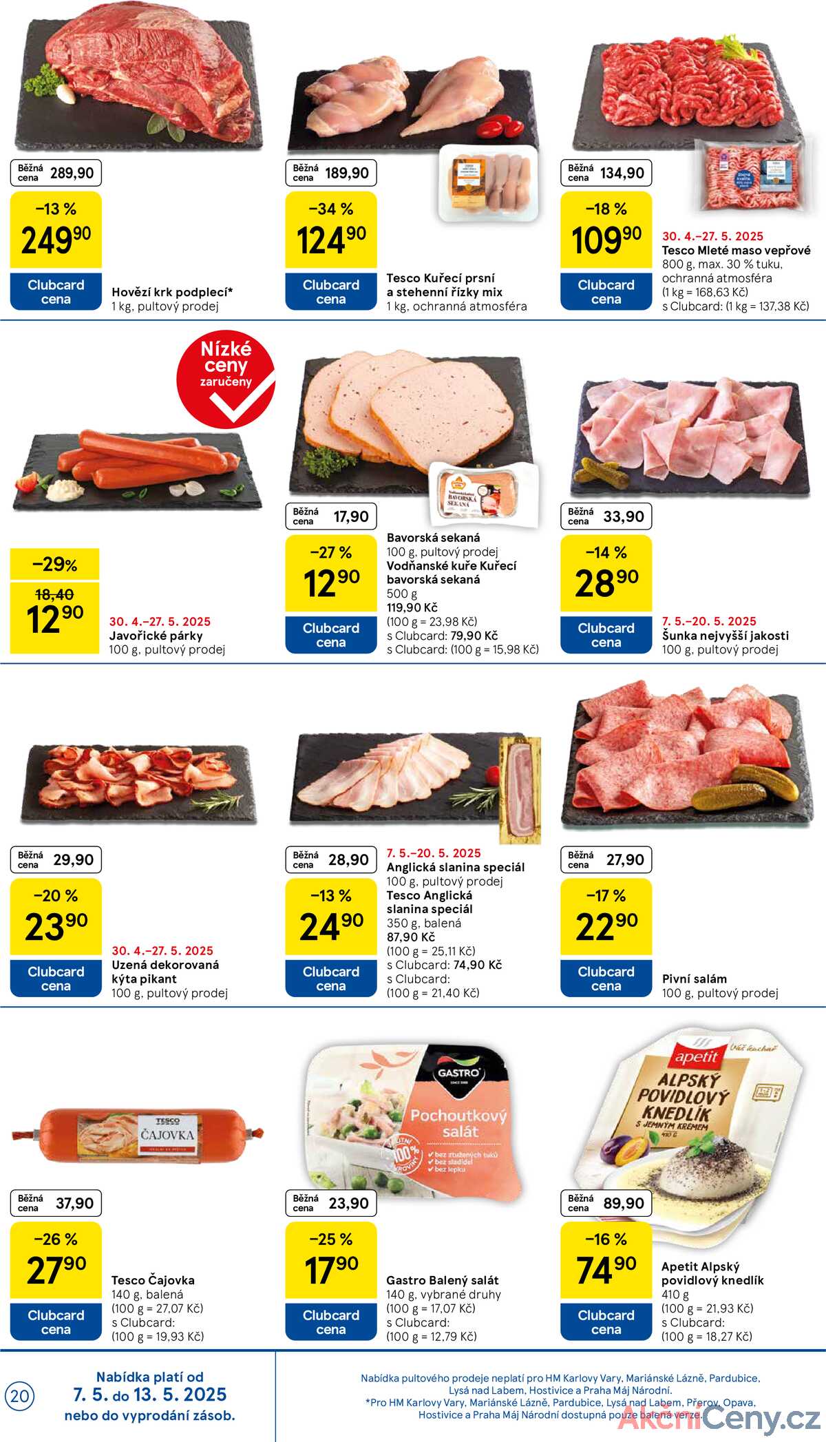 Tesco malé hypermarkety od 7.5. do 13.5.2025 strana 20