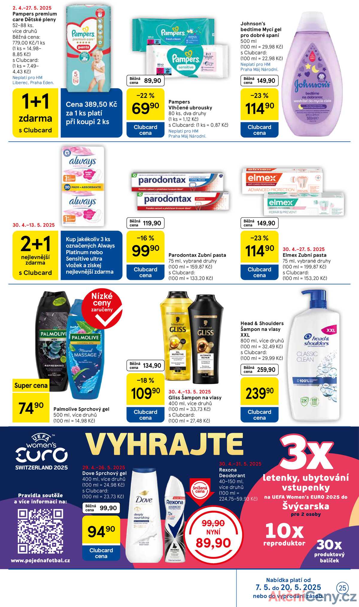 Tesco malé hypermarkety od 7.5. do 13.5.2025 strana 25