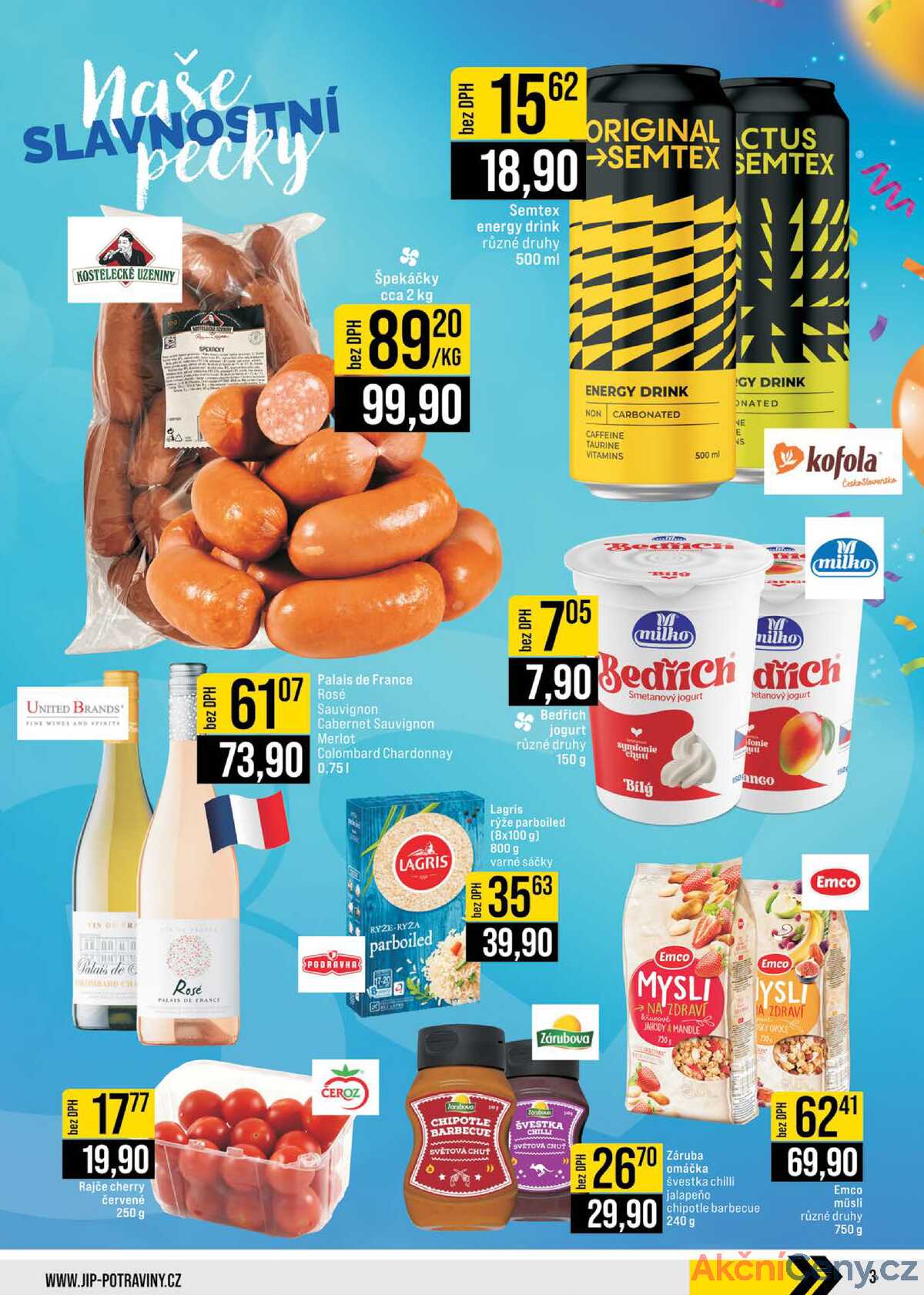 JIP Cash & Carry Brno, Praha, Ostrava od 30.4. do 6.5.2025 strana 3