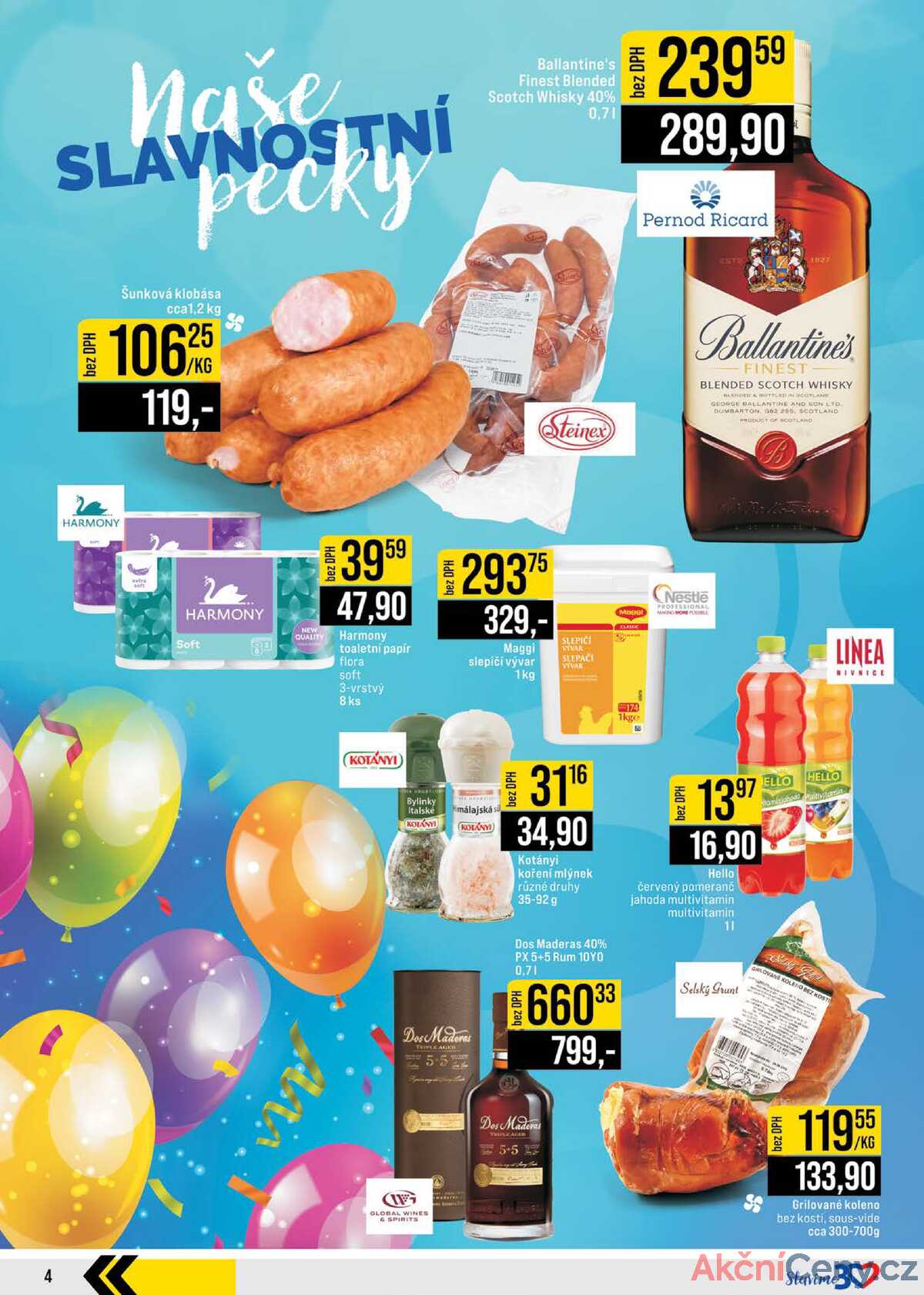 JIP Cash & Carry Brno, Praha, Ostrava od 30.4. do 6.5.2025 strana 4