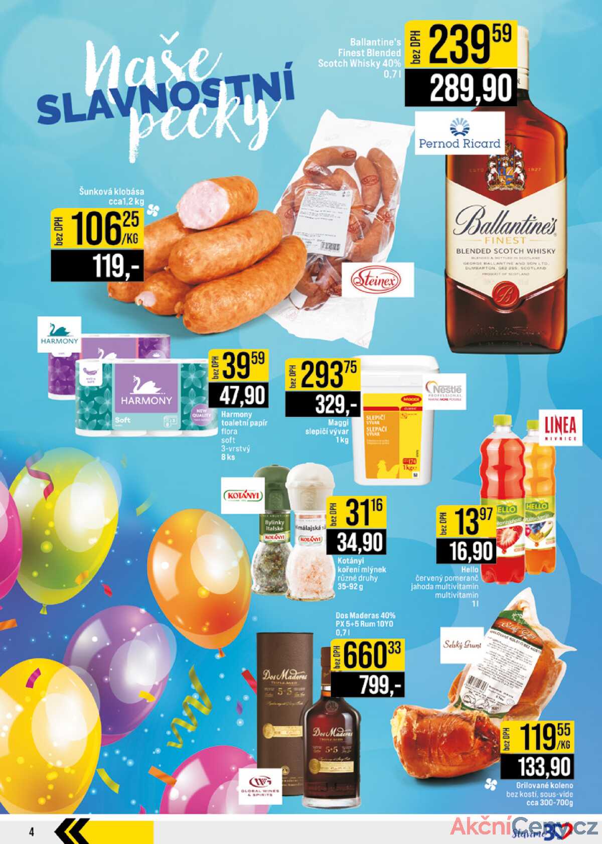 JIP Cash & Carry České Budějovice, Most, Náchod, Polička, Sušice a Svoboda nad Úpou od 30.4. do 7.5.2025 strana 4