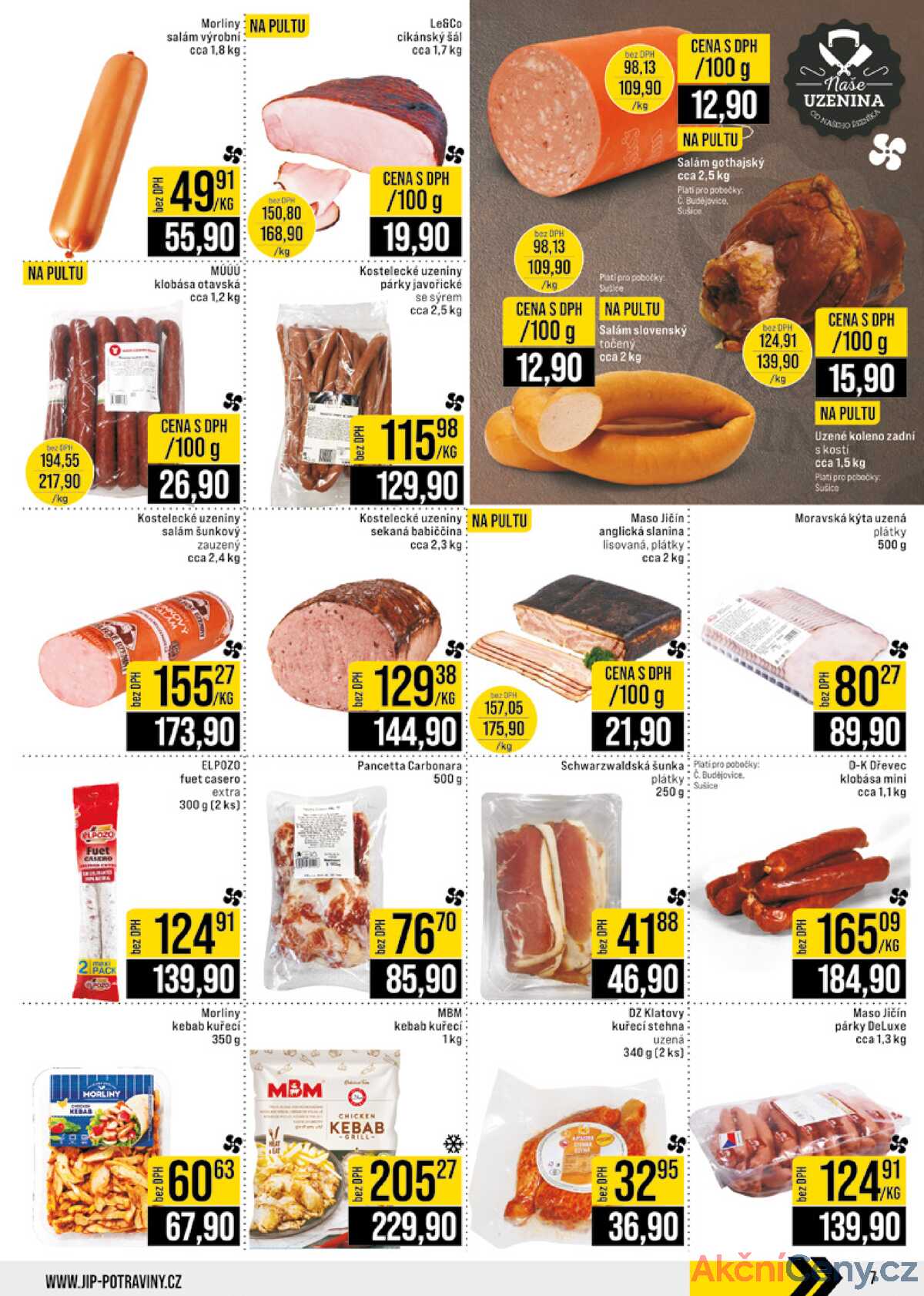 JIP Cash & Carry České Budějovice, Most, Náchod, Polička, Sušice a Svoboda nad Úpou od 30.4. do 7.5.2025 strana 7