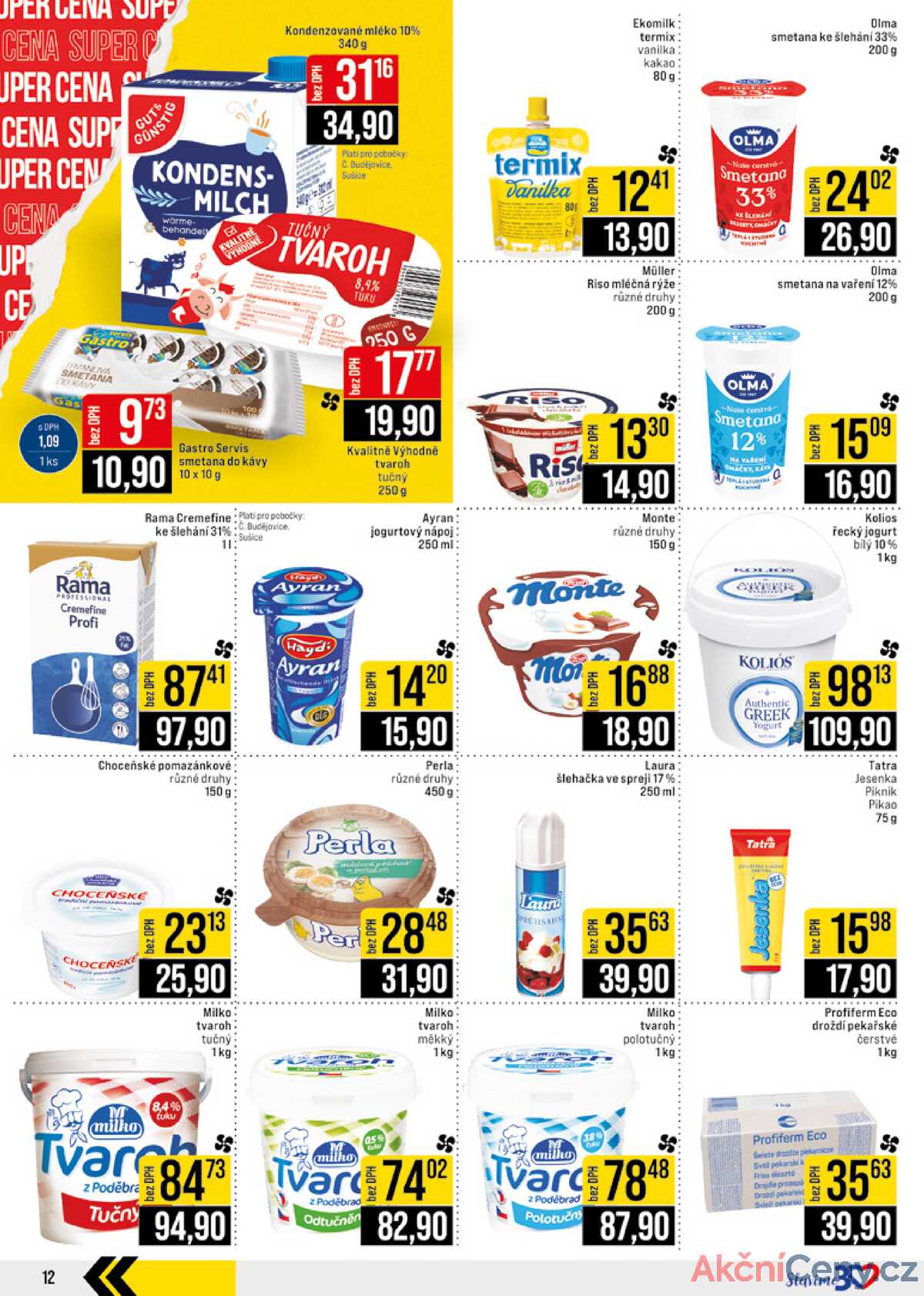 JIP Cash & Carry České Budějovice, Most, Náchod, Polička, Sušice a Svoboda nad Úpou od 30.4. do 7.5.2025 strana 12
