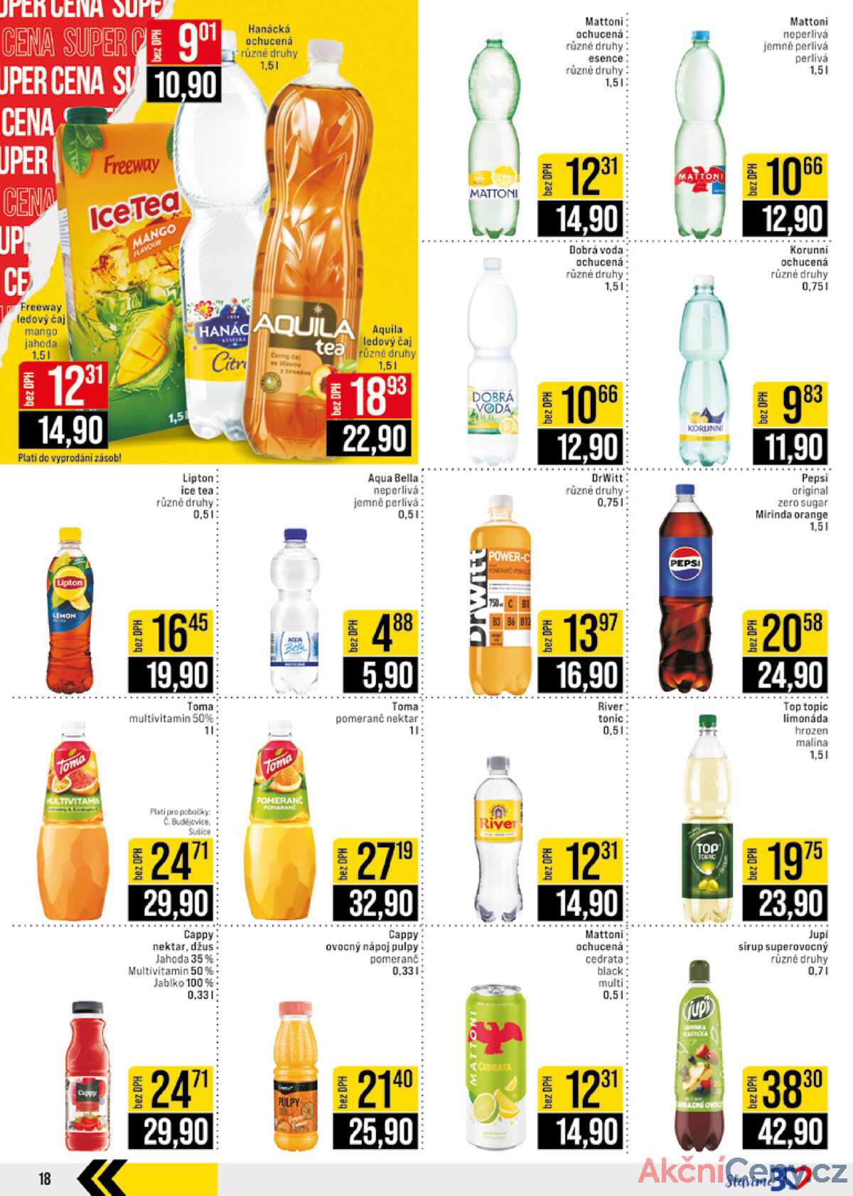 JIP Cash & Carry České Budějovice, Most, Náchod, Polička, Sušice a Svoboda nad Úpou od 30.4. do 7.5.2025 strana 18
