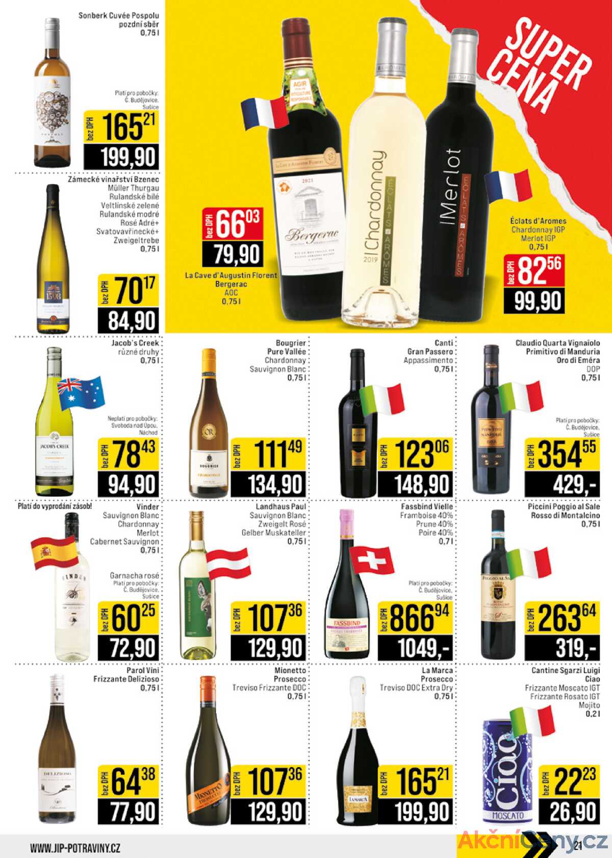 JIP Cash & Carry České Budějovice, Most, Náchod, Polička, Sušice a Svoboda nad Úpou od 30.4. do 7.5.2025 strana 21