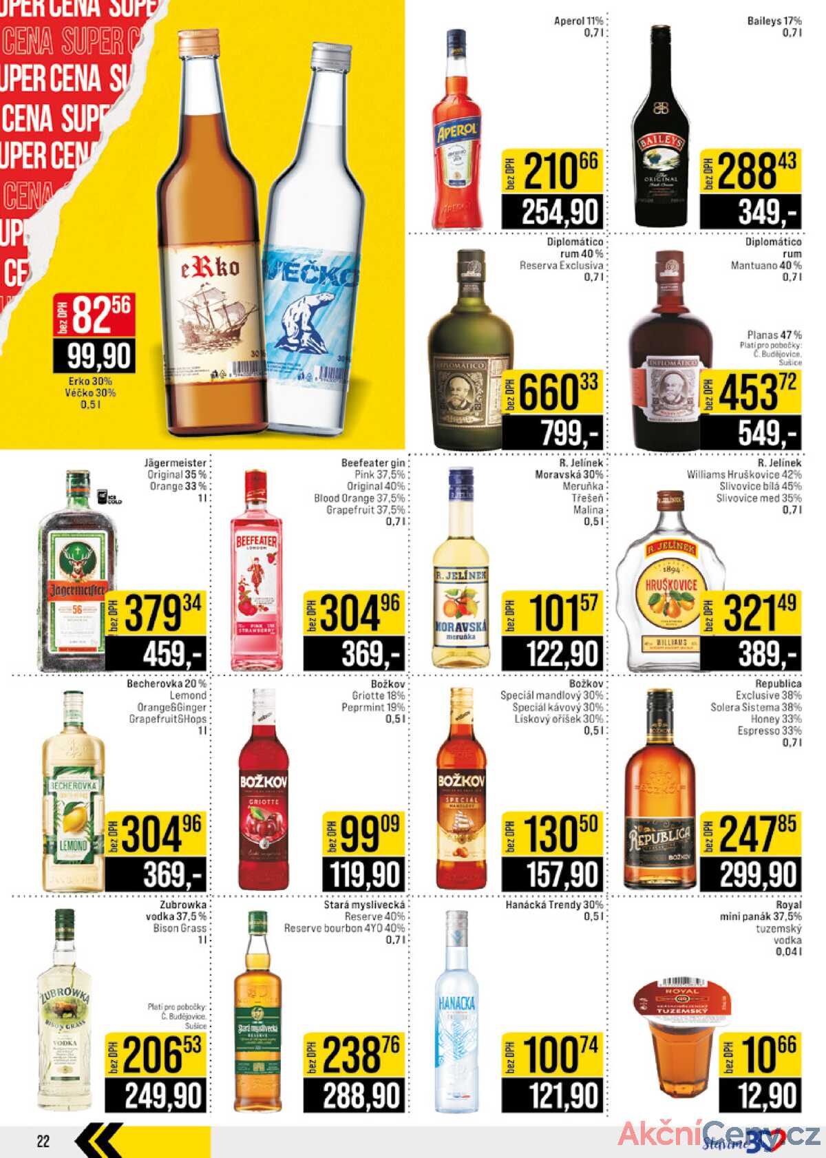 JIP Cash & Carry České Budějovice, Most, Náchod, Polička, Sušice a Svoboda nad Úpou od 30.4. do 7.5.2025 strana 22