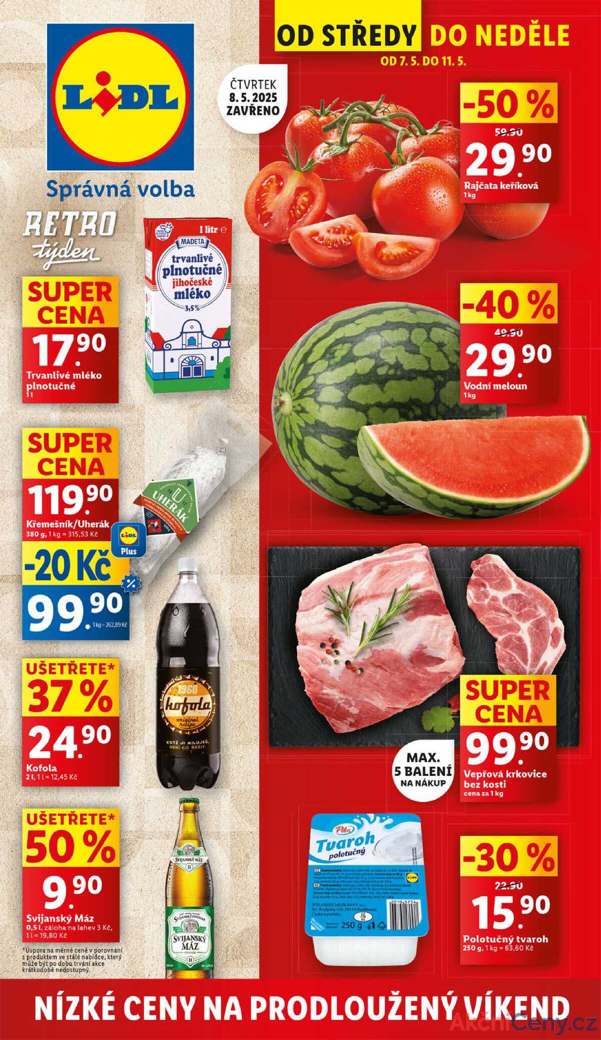 Lidl Středa od 7.5. do 11.5.2025 strana 1