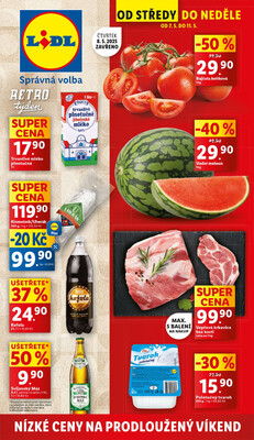 Lidl Středa od 7.5. do 11.5.2025