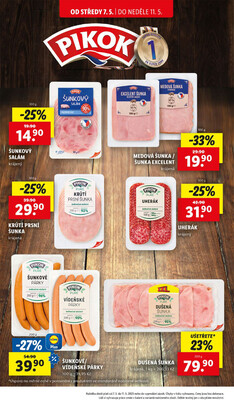 Lidl Středa od 7.5. do 11.5.2025