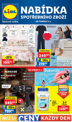 Lidl Spotřební zboží 5.5. - 11.5.