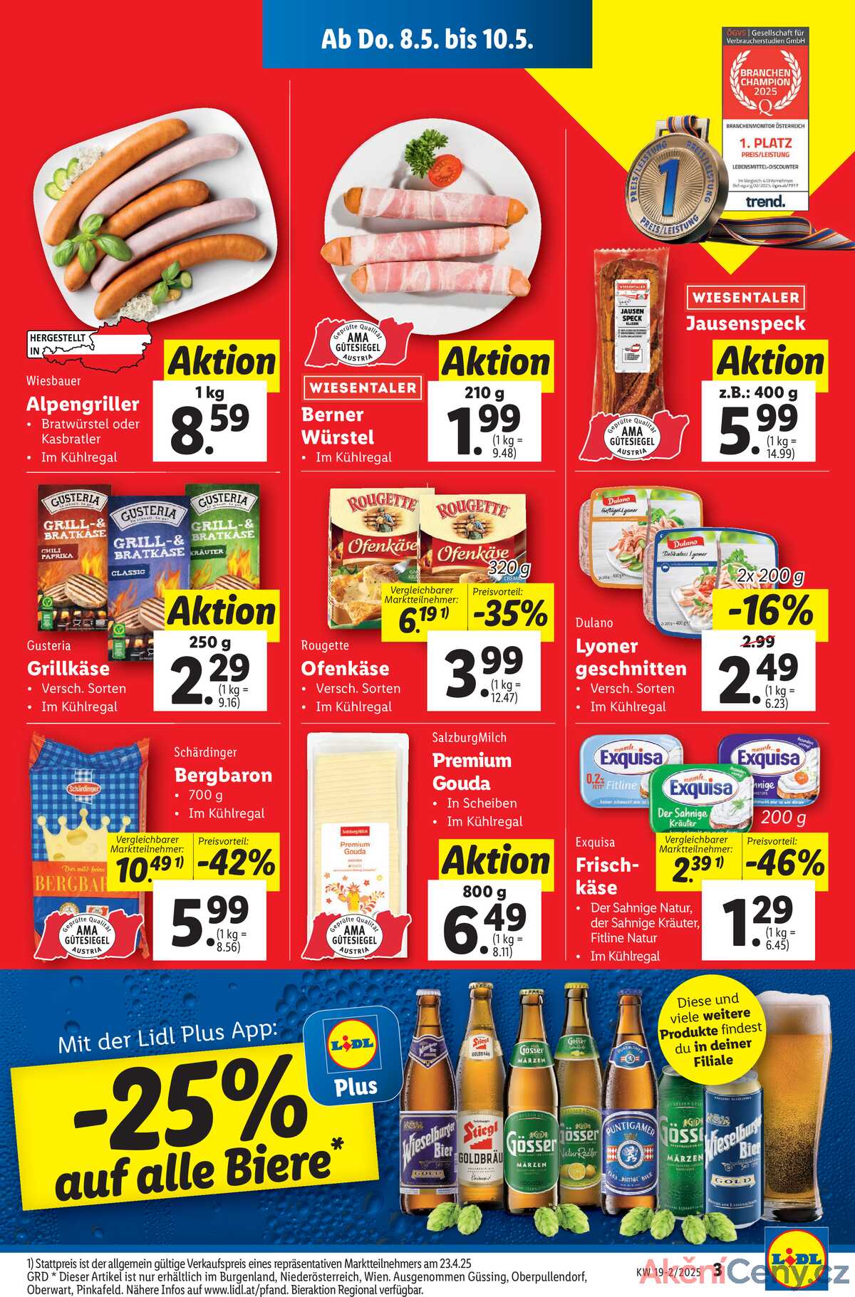 Leták Lidl Rakousko 8.5.-14.5.2025 strana 5