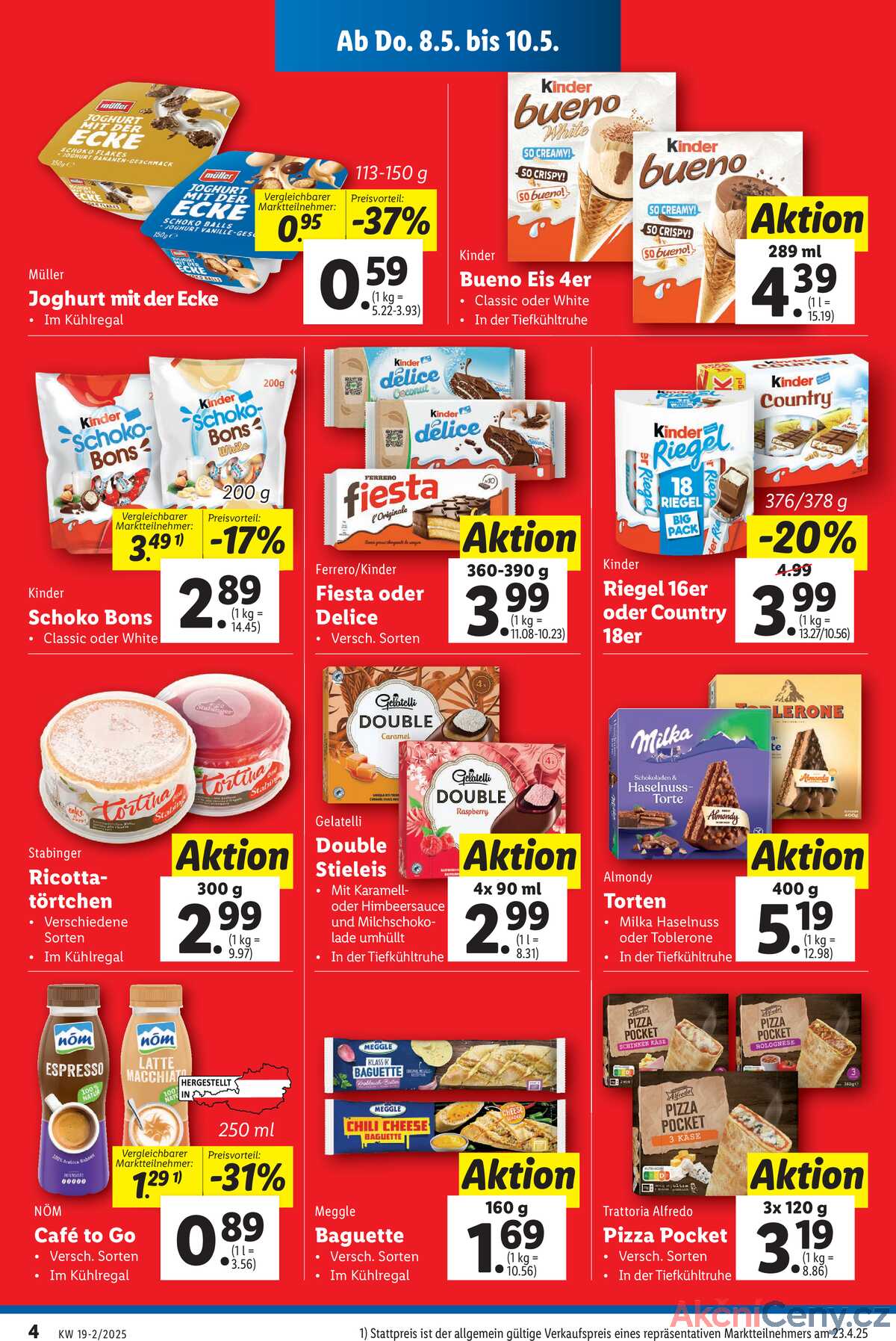 Leták Lidl Rakousko 8.5.-14.5.2025 strana 6