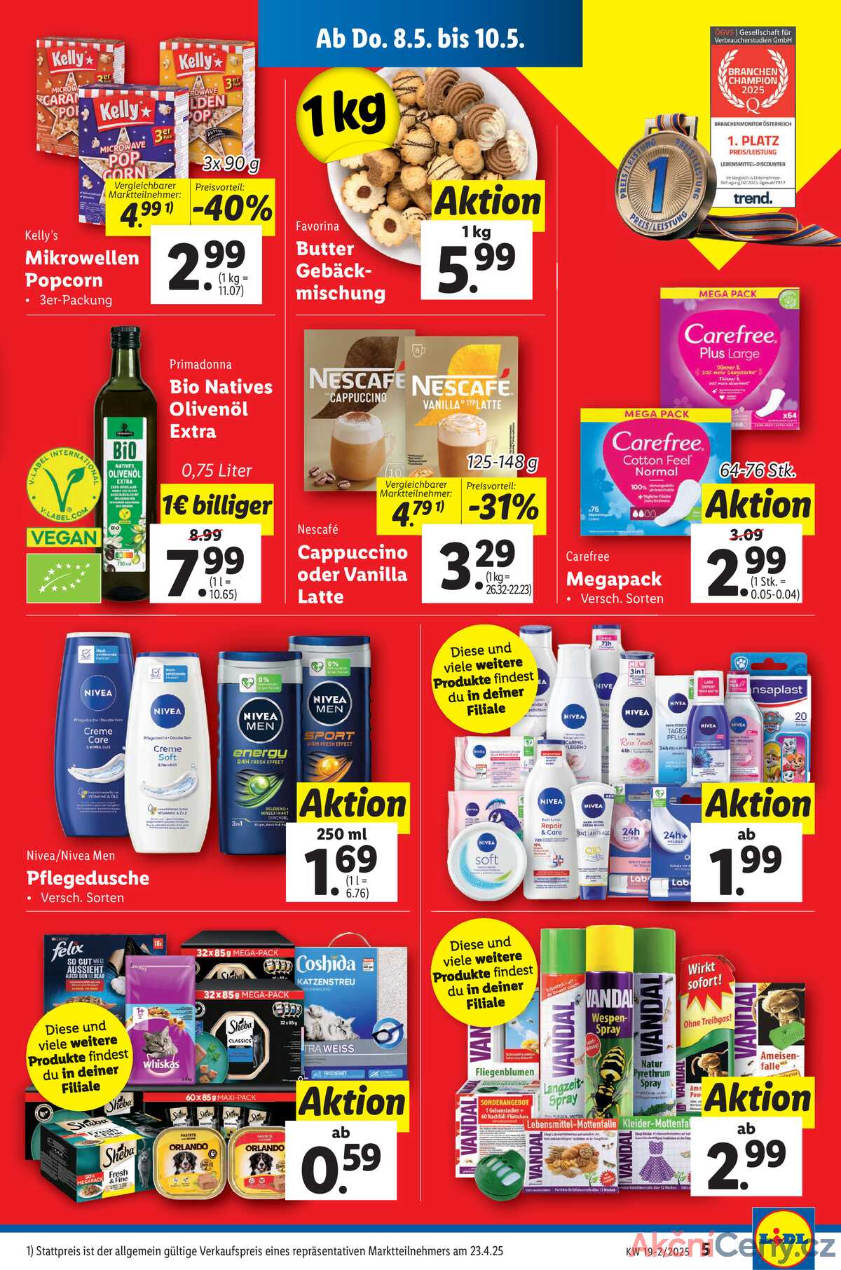 Leták Lidl Rakousko 8.5.-14.5.2025 strana 7