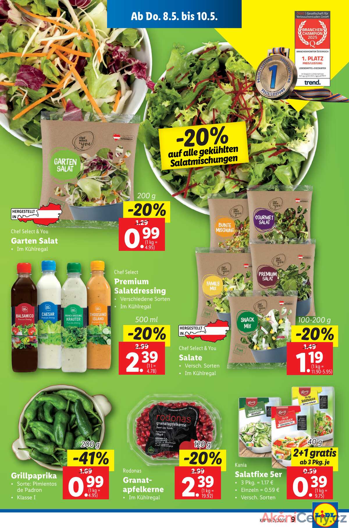 Leták Lidl Rakousko 8.5.-14.5.2025 strana 11