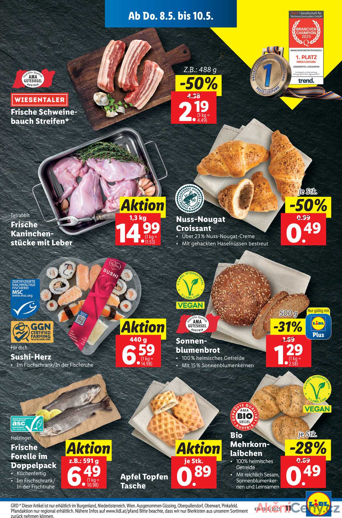 Leták Lidl Rakousko 8.5.-14.5.2025 strana 13