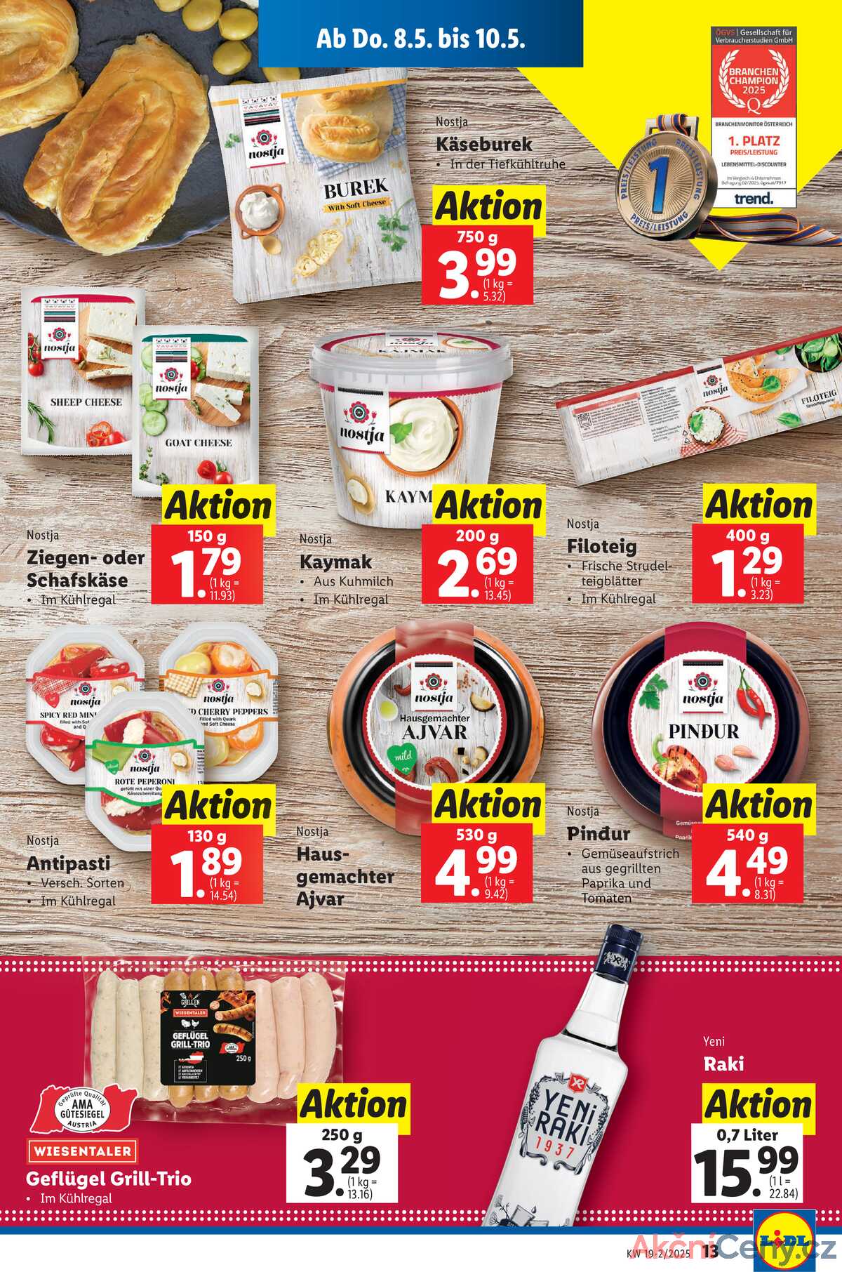 Leták Lidl Rakousko 8.5.-14.5.2025 strana 15