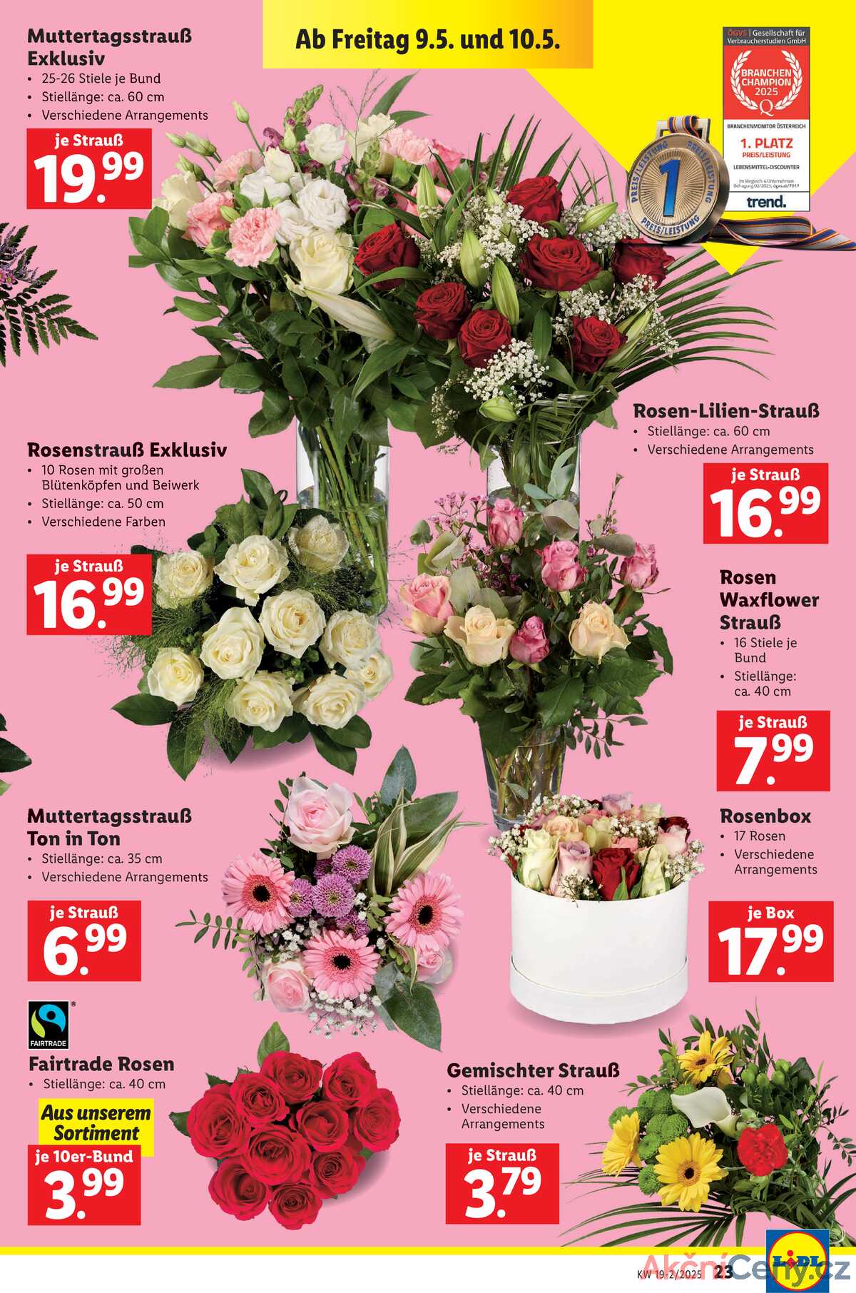 Leták Lidl Rakousko 8.5.-14.5.2025 strana 25