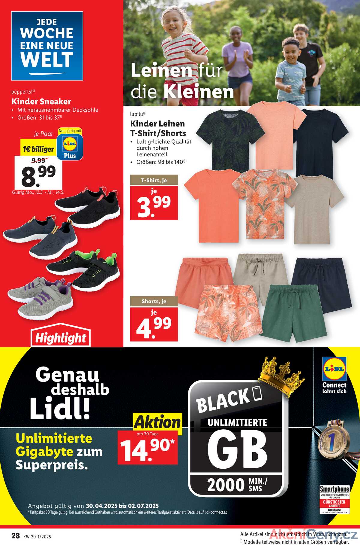 Leták Lidl Rakousko 8.5.-14.5.2025 strana 32