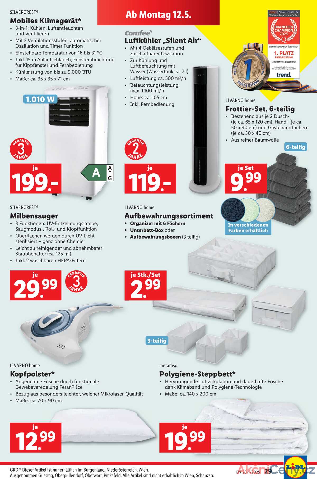 Leták Lidl Rakousko 8.5.-14.5.2025 strana 33