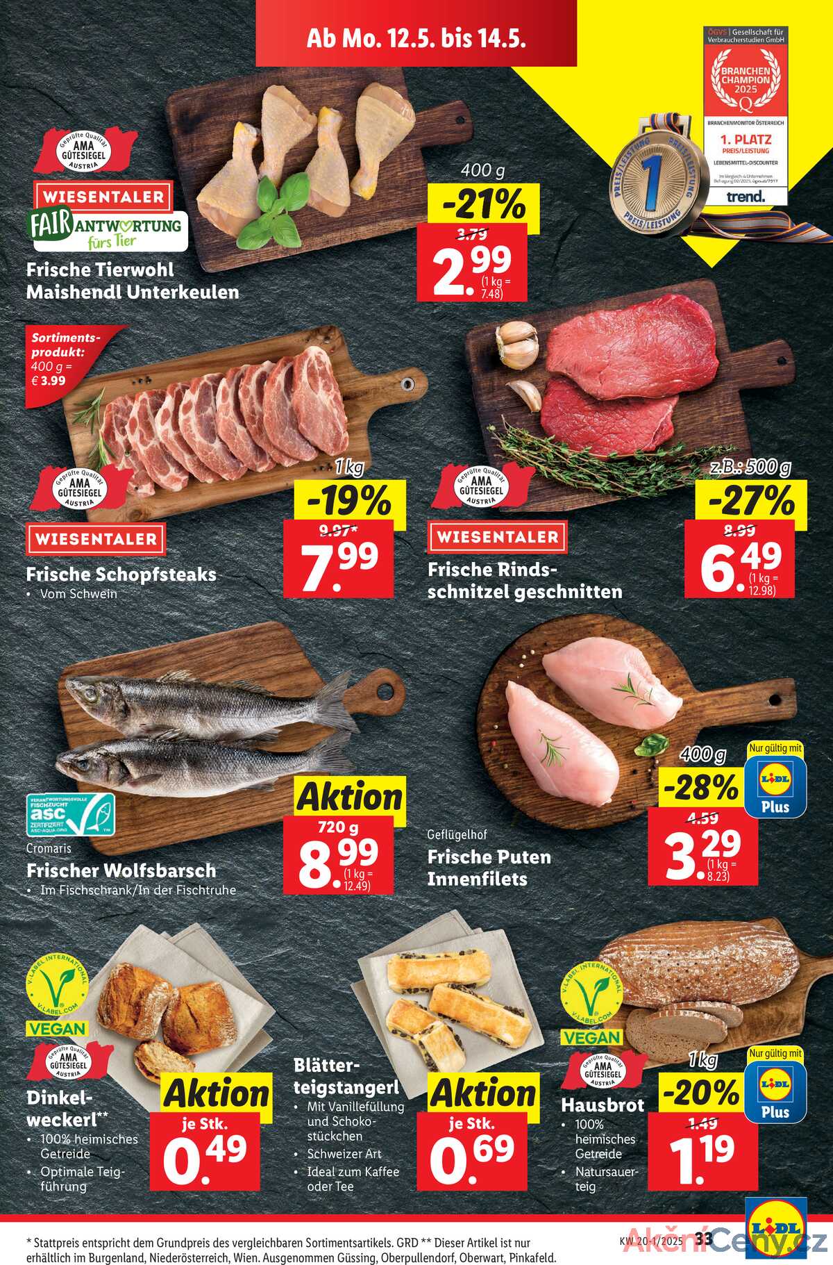 Leták Lidl Rakousko 8.5.-14.5.2025 strana 37