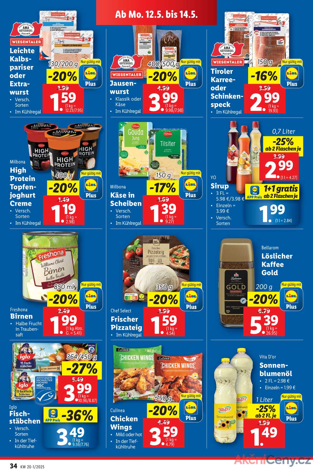 Leták Lidl Rakousko 8.5.-14.5.2025 strana 38